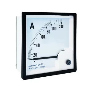 100/5A Amperímetro Análogo 72x72mm AC SA-72A Salzer