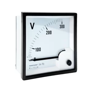 300V Voltímetro Análogo 72x72mm Clase 1.5 AC SA-72V Salzer