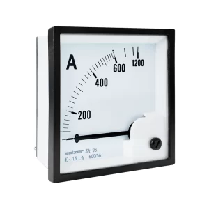 600/5A Amperímetro Análogo 96x96mm AC SA-96A Salzer