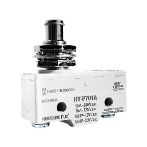 HY-P701A Microswitch Pivote Largo 10A/250VAC Hanyoung Nux