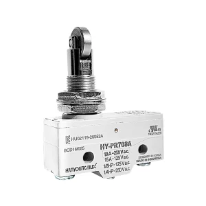 HY-PR708A Microswitch Rueda Vertical 10A/250VAC UL Hanyoung Nux