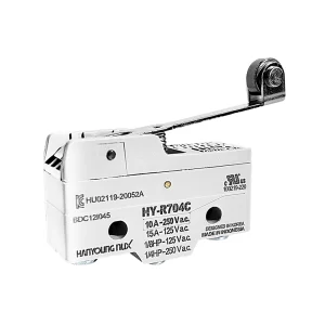 HY-R704C Microswitch Palanca Larga Y Roldana 10A/250VAC UL Hanyoung Nux