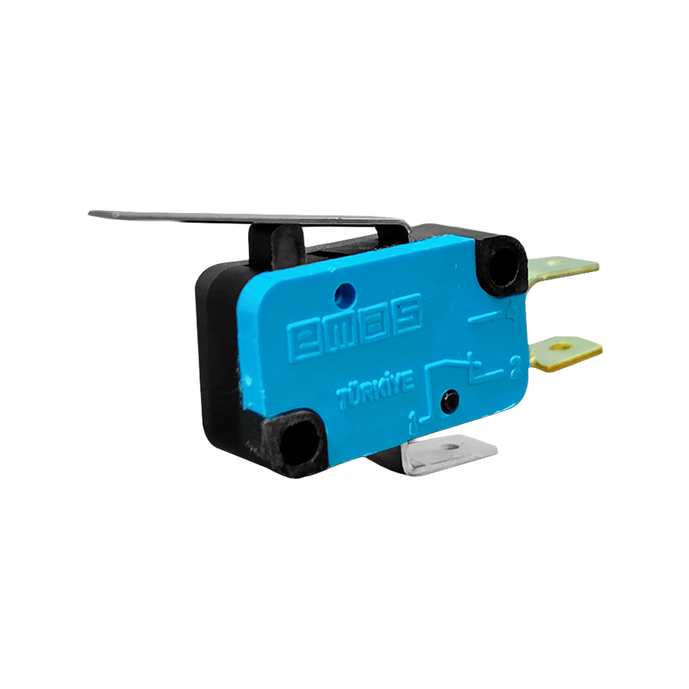MK1KIM2 Microswitch Palanca Mediana Plana Emas