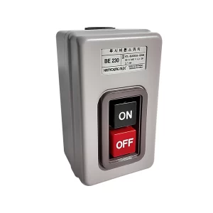 BE-230 Pushbutton Start-Stop 3P 30A 440V Metálico P/Adosar Hanyoung Nux