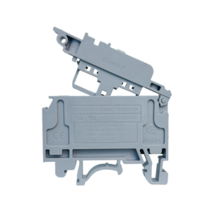 Bornera Portafusible KUDF4NV, 4mm², Color Gris , UL, Elmex