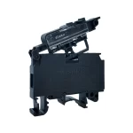 Bornera Portafusible KUDF4NV-Black, 4mm², Negro ,UL, Elmex