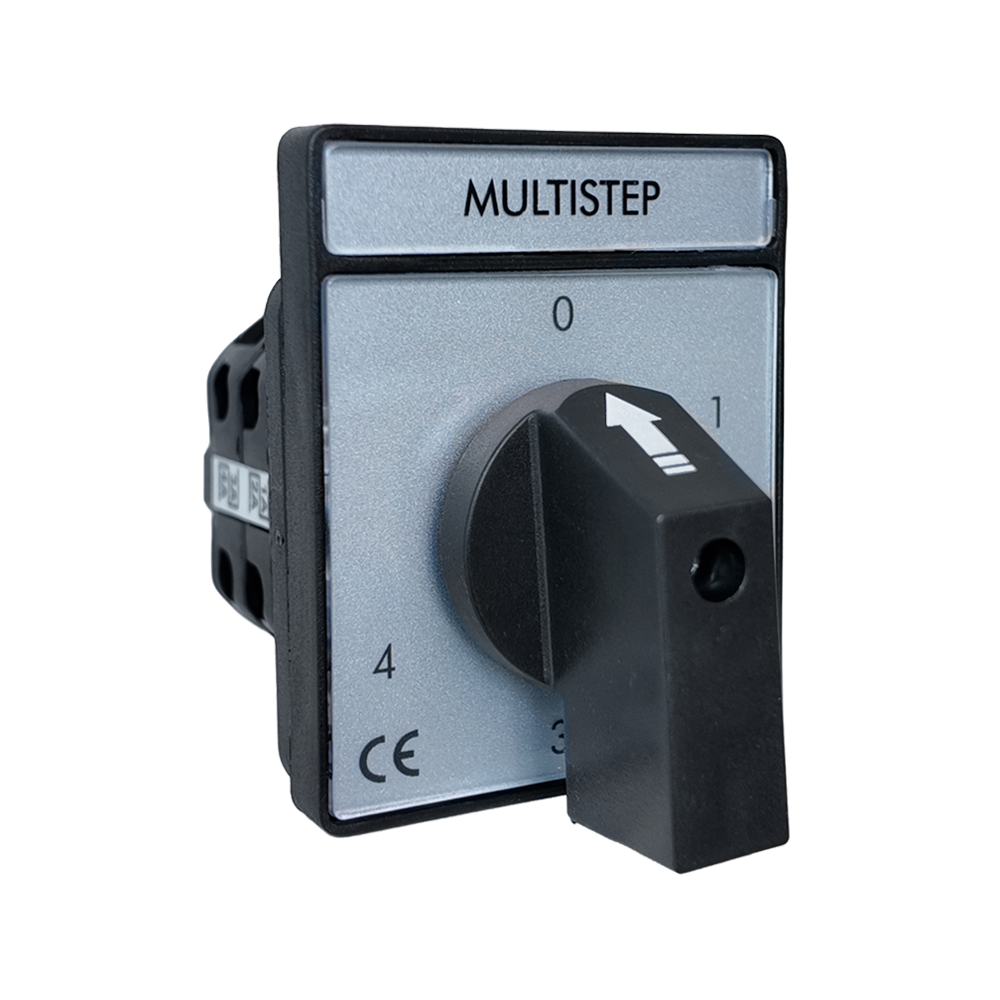 Selector 4 Pasos, 0 AL 4, 1P, 16A, Multistep, Rishabh