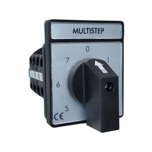 Selector 7 Pasos, 0 AL 7, 1P, 16A, Multistep, Rishabh