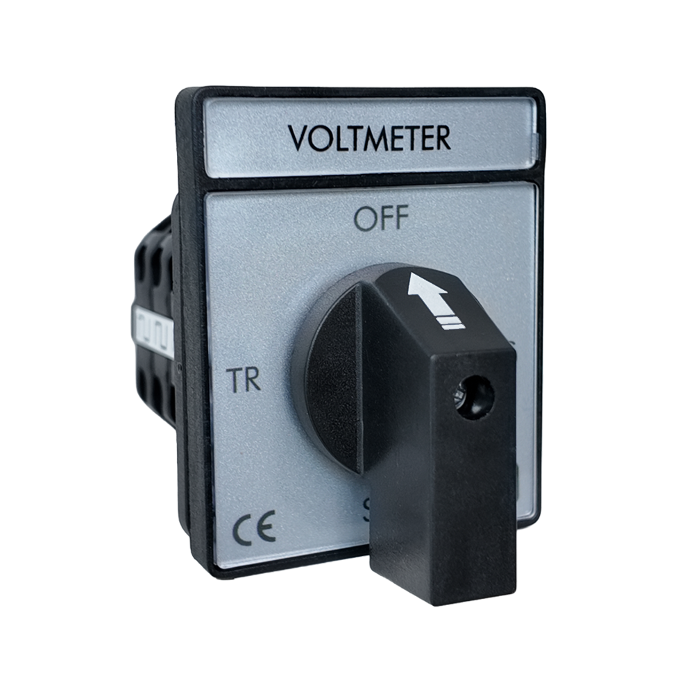 Selector Voltimétrico ,L-L ,16A ,4 POS., OFF-RS-ST-TR, Rishabh