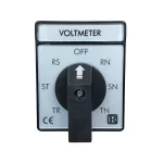 Selector Voltimétrico ,L-L , L-N ,16A ,7 POS., Rishabh