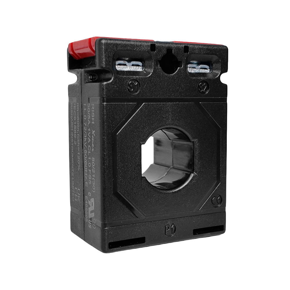 Transformador De Corriente 50/5, 1VA, CL1, 50/21(30), Rishabh