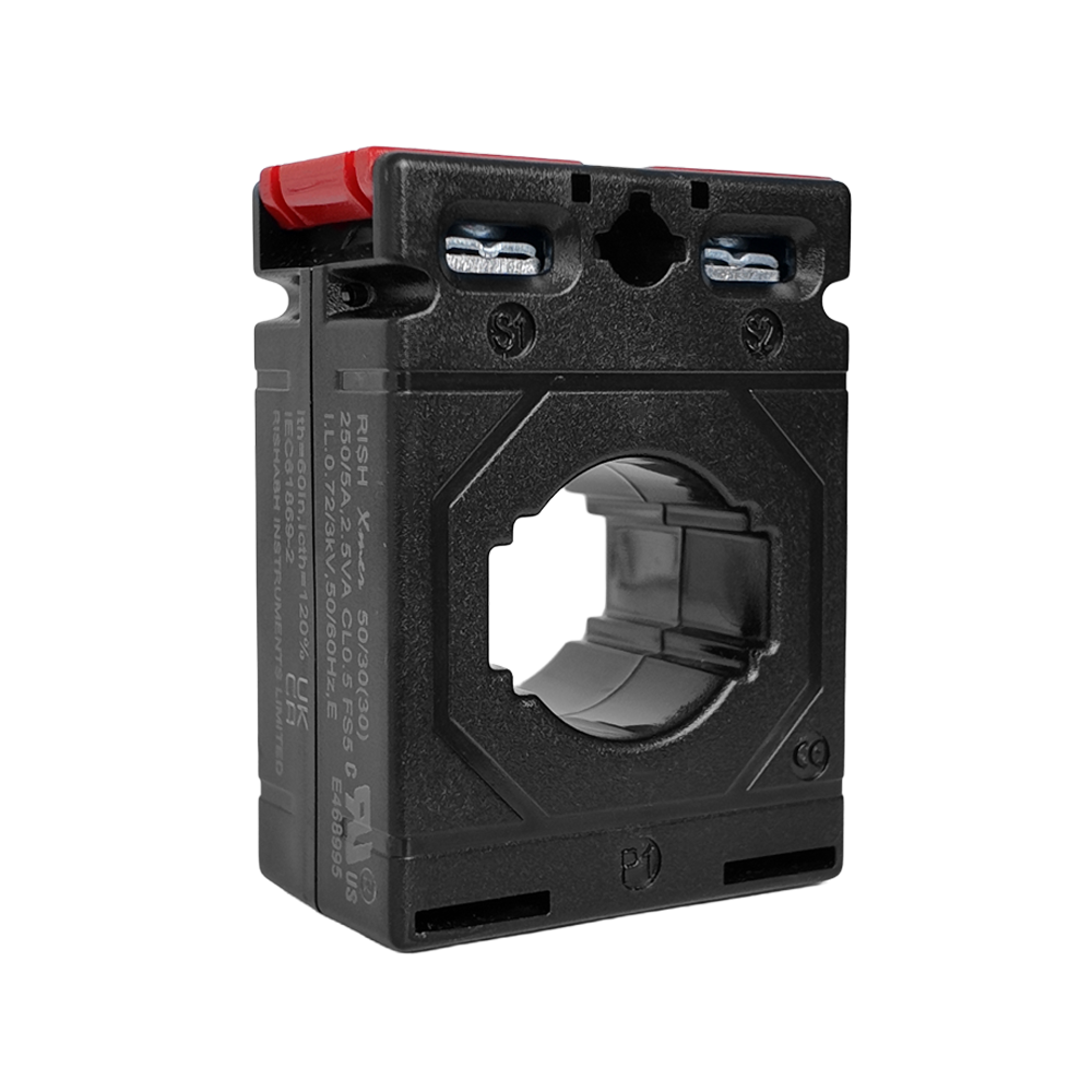 Transformador De Corriente 250/5, 2.5VA, 50/30(30), Rishabh