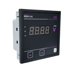 Voltímetro Digital Rish Eine Trifásico 96x96mm , Rishabh
