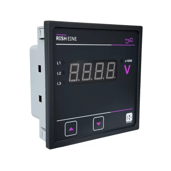 Voltímetro Digital Rish Eine Trifásico 96x96mm , Rishabh
