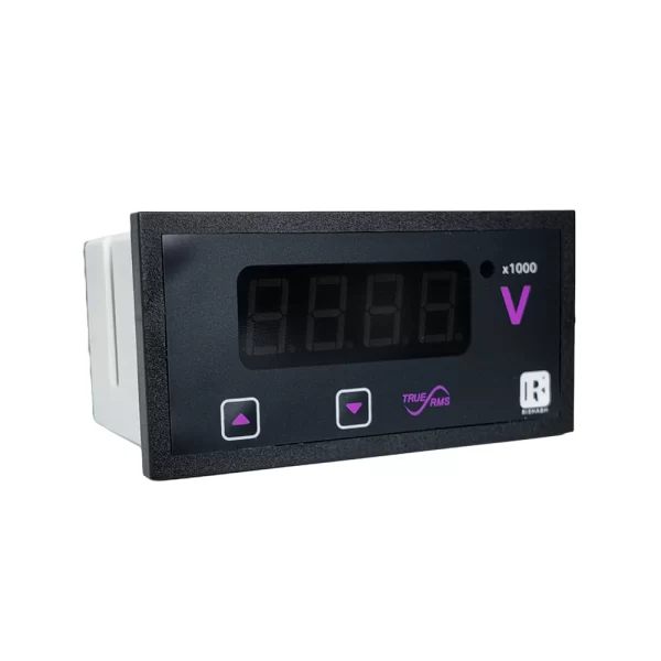 Voltimetro Digital Rish Eine V Monofásico, 48X96MM, Rishabh