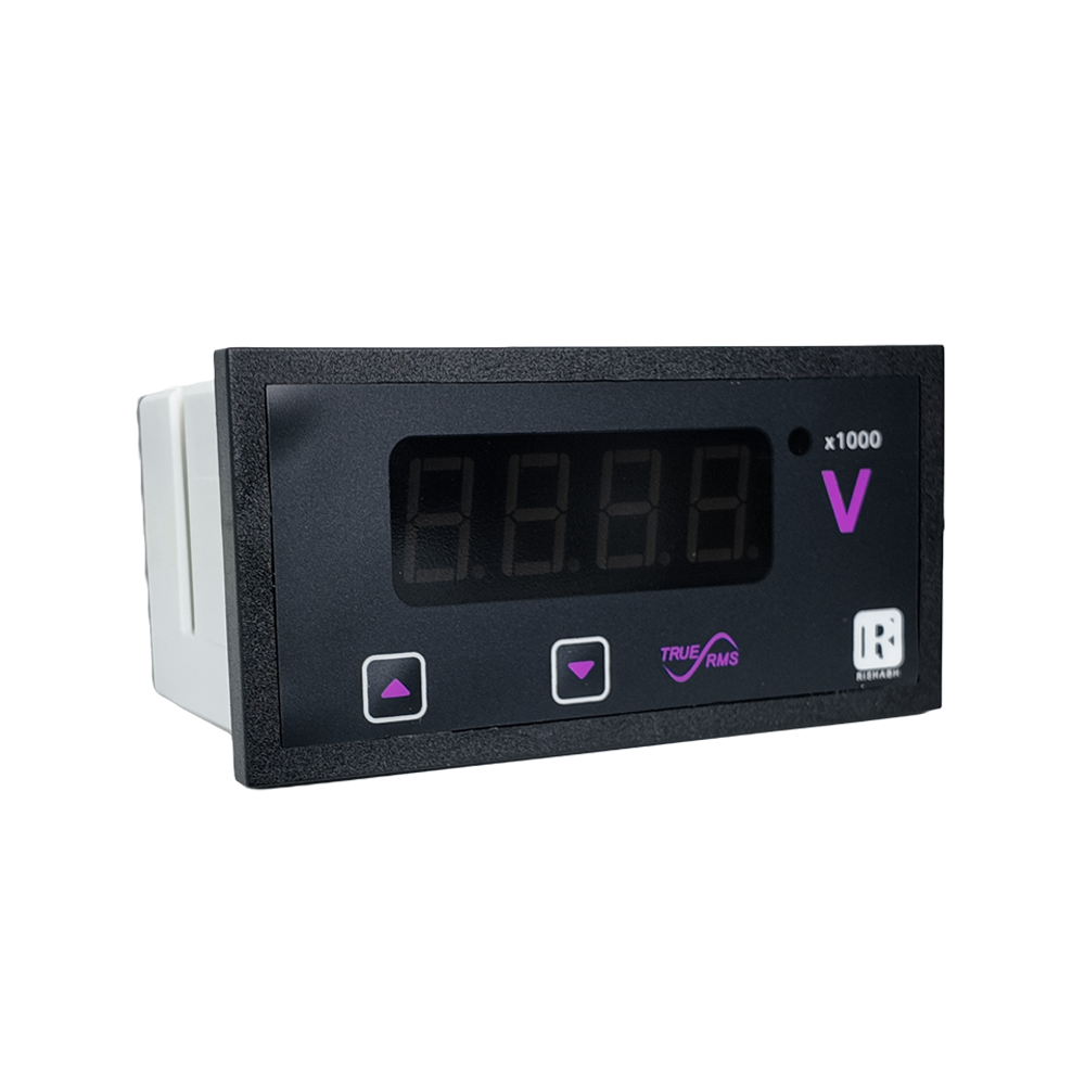 Voltimetro Digital Rish Eine V Monofásico, 48X96MM, Rishabh