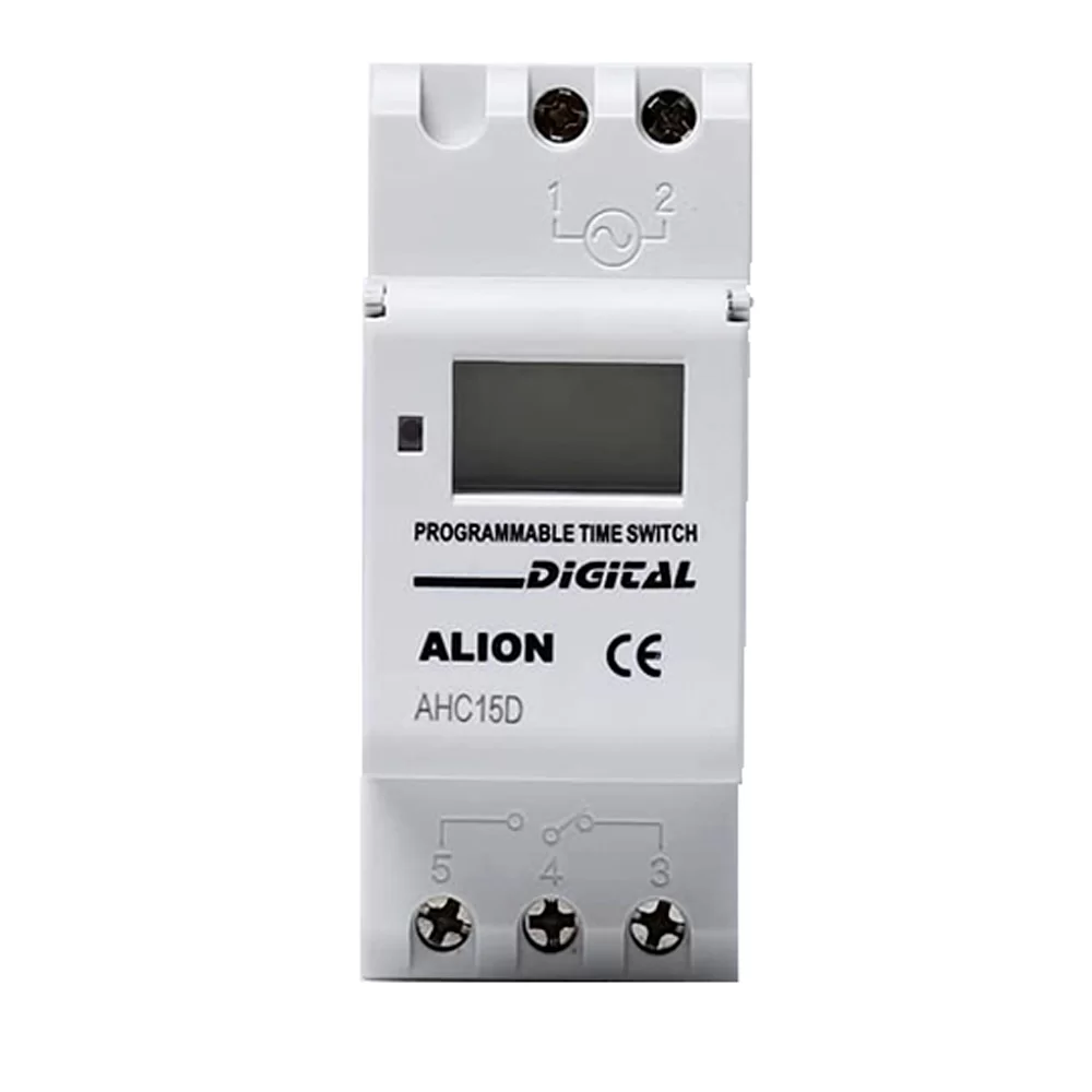 Interruptor Horario Digital AHC15D 100-250V 20 Prog. , Alion